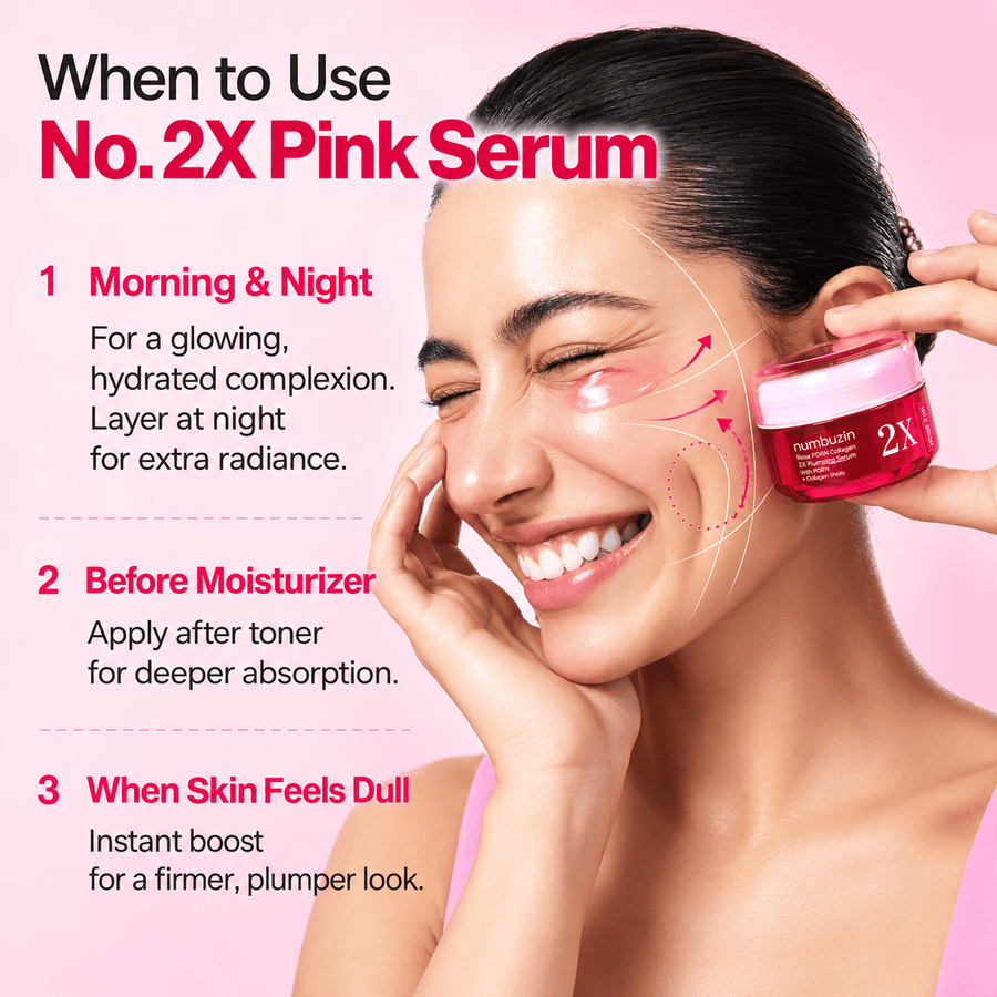 Buy Original Numbuzin No.2 Rose PDRN Collagen 2X Plumping Serum 30ml - Online at Best Price in Pakistan