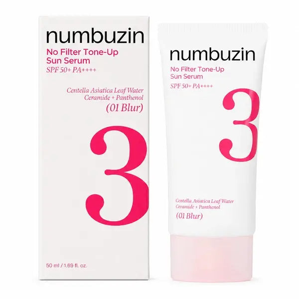 Buy Original Numbuzin No.3 No Filter Tone Up Sun Serum SPF50+ PA++++ 01 Blur 50ml - Online at Best Price in Pakistan