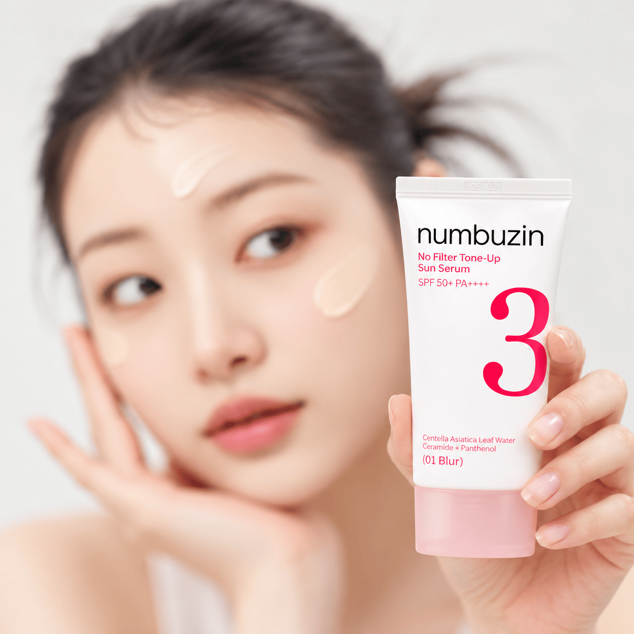 Buy Original Numbuzin No.3 No Filter Tone Up Sun Serum SPF50+ PA++++ 01 Blur 50ml - Online at Best Price in Pakistan