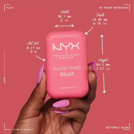 Buy Original Nyx Professional Makeup Buttermelt Blush 05 Had Butta - Online at Best Price in Pakistan
