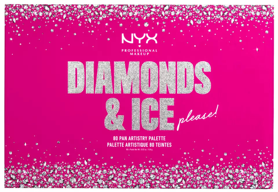 Buy Original Nyx Professional Makeup Diamonds & Ice Please Palette 80-Pan - Online at Best Price in Pakistan