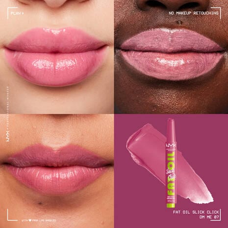 Buy Original NYX Professional Makeup Fat Oil Slick Click Lip Oil Stick 07 DM ME - Online at Best Price in Pakistan
