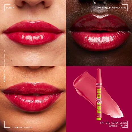 Buy Original NYX Professional Makeup Fat Oil Slick Click Lip Oil Stick 10 Double Tap - Online at Best Price in Pakistan