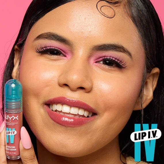 Buy Original Nyx Professional Makeup Lip I.V. Hydrating Lip Gloss Stain 02 Hydra Honey - Online at Best Price in Pakistan