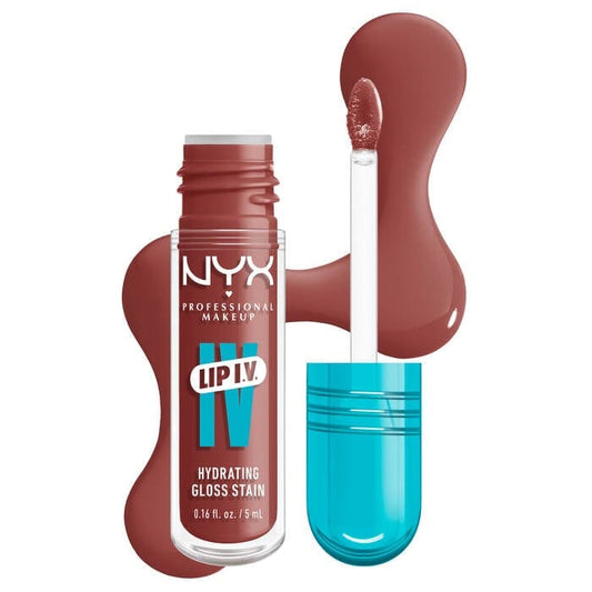 Buy Original Nyx Professional Makeup Lip I.V. Hydrating Lip Gloss Stain 02 Hydra Honey - Online at Best Price in Pakistan