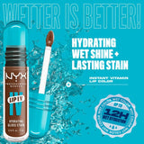 Buy Original Nyx Professional Makeup Lip I.V. Hydrating Lip Gloss Stain 03 Splash N Spice - Online at Best Price in Pakistan