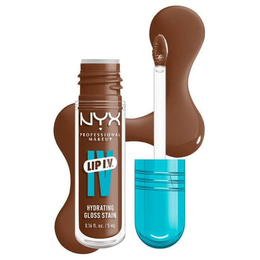 Buy Original Nyx Professional Makeup Lip I.V. Hydrating Lip Gloss Stain 03 Splash N Spice - Online at Best Price in Pakistan