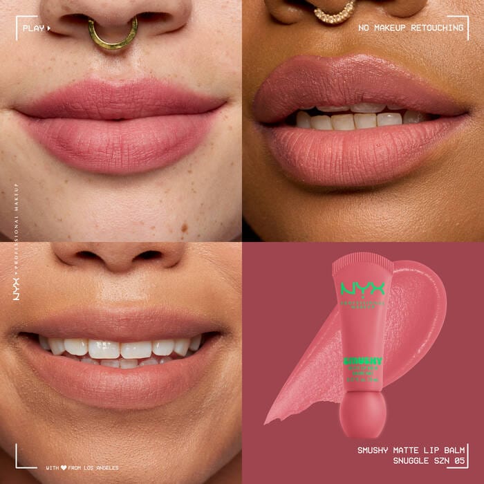 Buy Original Nyx Professional Makeup Smushy Matte Lip Balm Snuggle Szn 05 - Online at Best Price in Pakistan