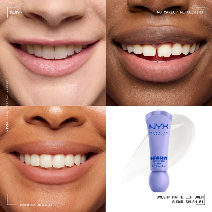 Buy Original Nyx Professional Makeup Smushy Matte Lip Balm Sugar Smush 01 - Online at Best Price in Pakistan