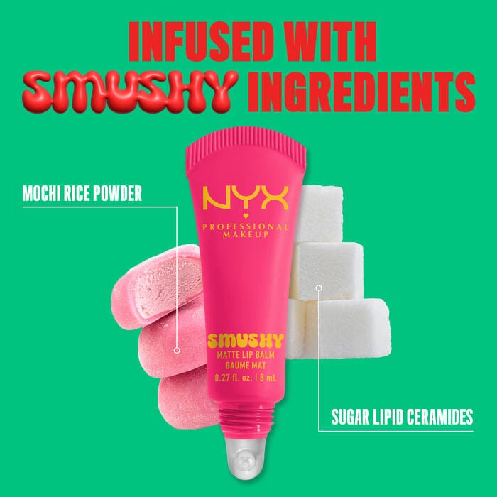 Buy Original Nyx Professional Makeup Smushy Matte Lip Balm Sweet Smack 03 - Online at Best Price in Pakistan