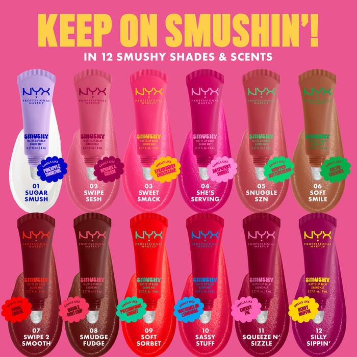 Buy Original Nyx Professional Makeup Smushy Matte Lip Balm Sweet Smack 03 - Online at Best Price in Pakistan