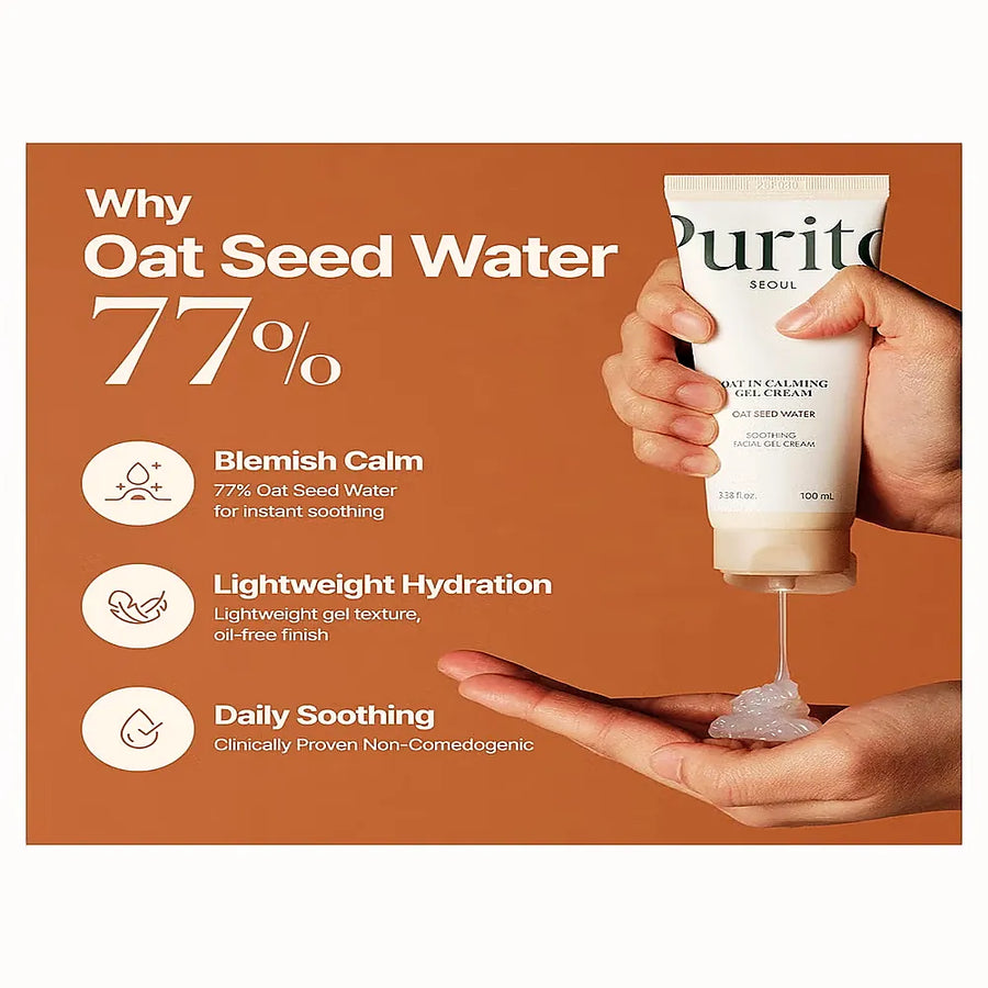 Buy Original Purito Seoul Oat In Calming Gel Cream 100ml - Online at Best Price in Pakistan