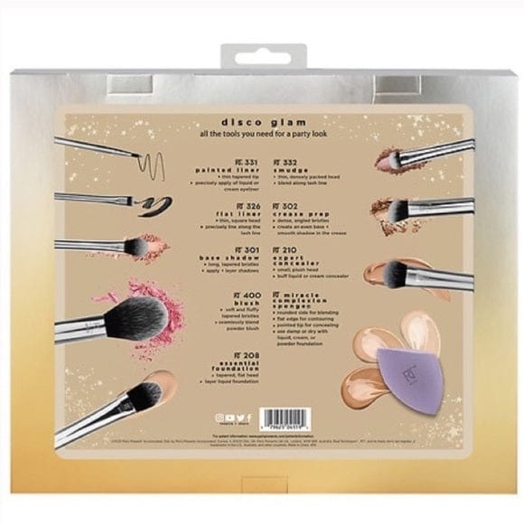 Buy Original Real Techniques Disco Glam Limited Edition Silver Makeup Brush Set - Online at Best Price in Pakistan