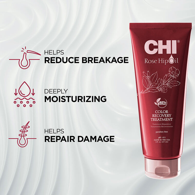CHI Rose Hip Oil Color Recovery Hair Treatment 237ml