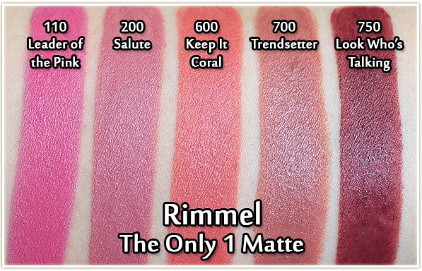 Buy Original Rimmel The Only 1 Matte Lipstick 700 Trendsetter - Online at Best Price in Pakistan