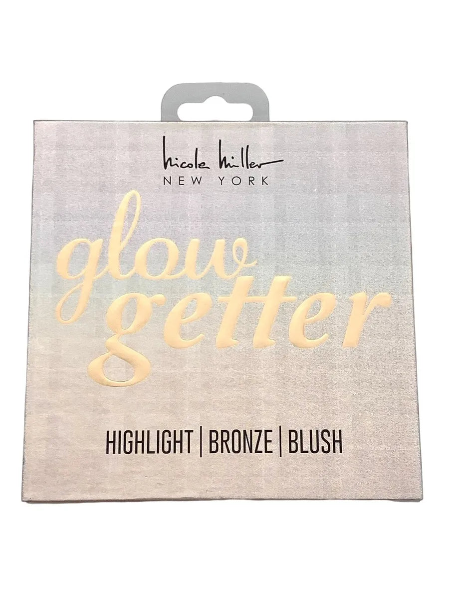 Nicole Miller Glow Getter Highlight Bronze Blush Palette
