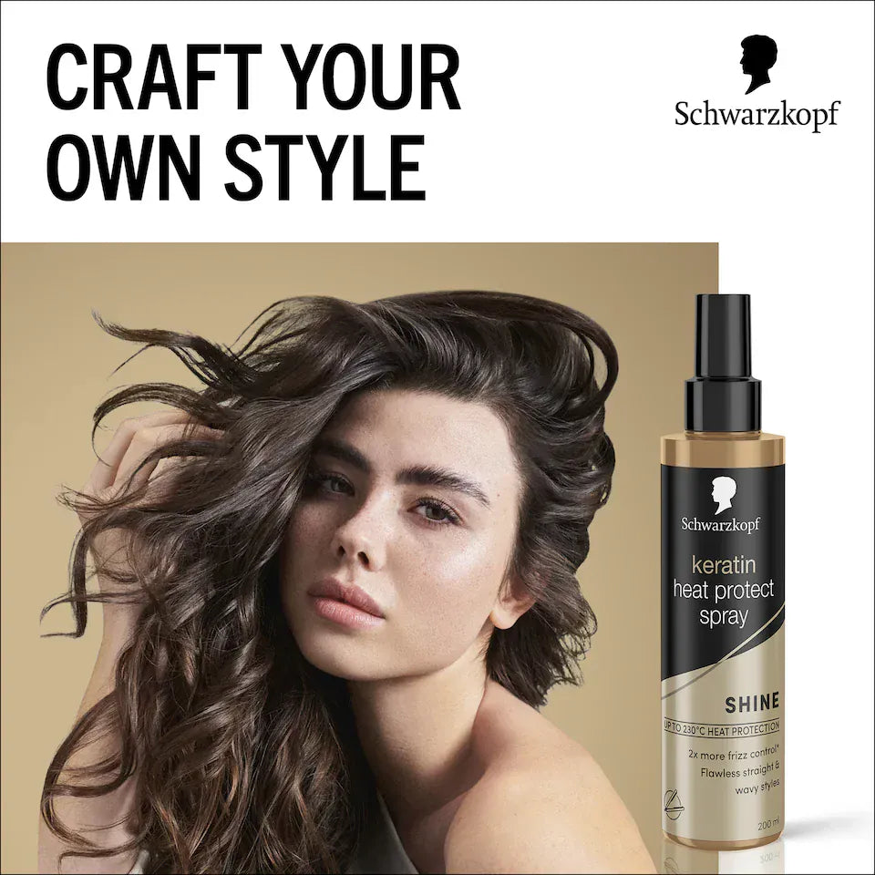 Buy Original Schwarzkopf Professional Keratin Heat Protect Spray 200ml - Online at Best Price in Pakistan
