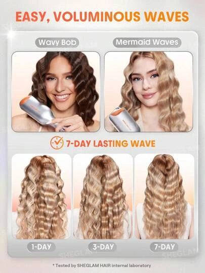 Buy Original SHEGLAM Beach Babe Hair Waver-25mm US Plug - Online at Best Price in Pakistan
