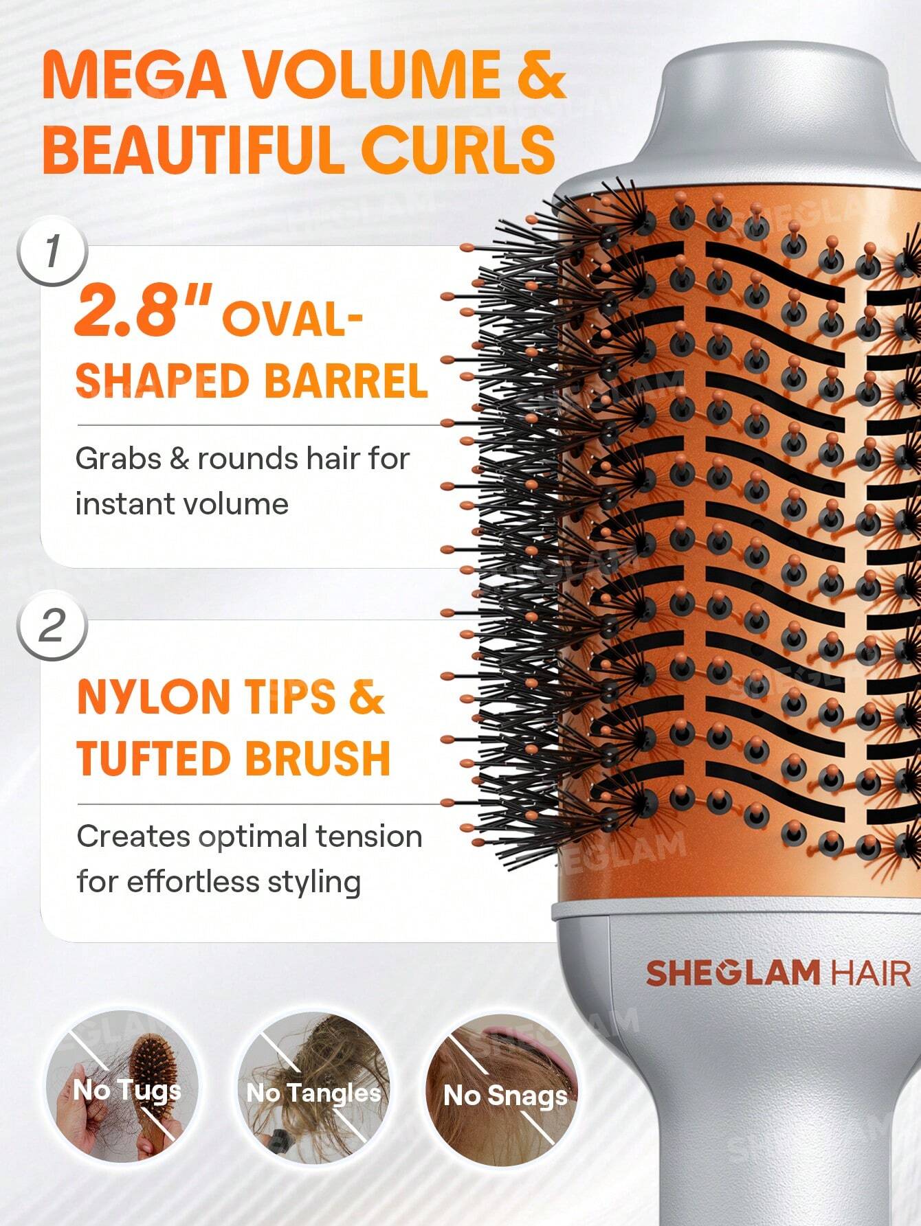 Buy Original SHEGLAM Blowout Bliss Volumizing Hot Air Brush - Online at Best Price in Pakistan