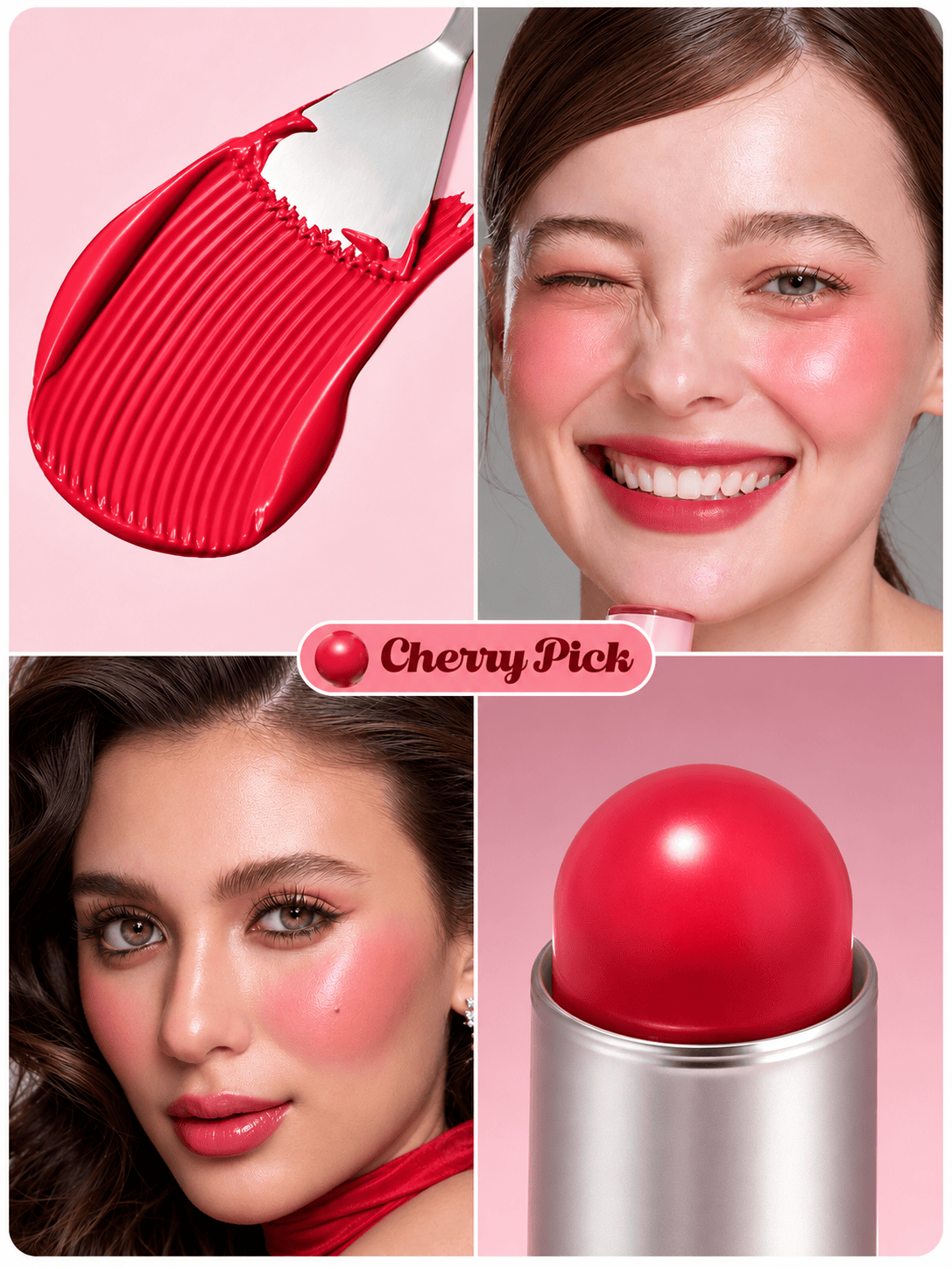 Buy Original SHEGLAM Buttery Bliss Blush Stick - Cherry Pick - Online at Best Price in Pakistan