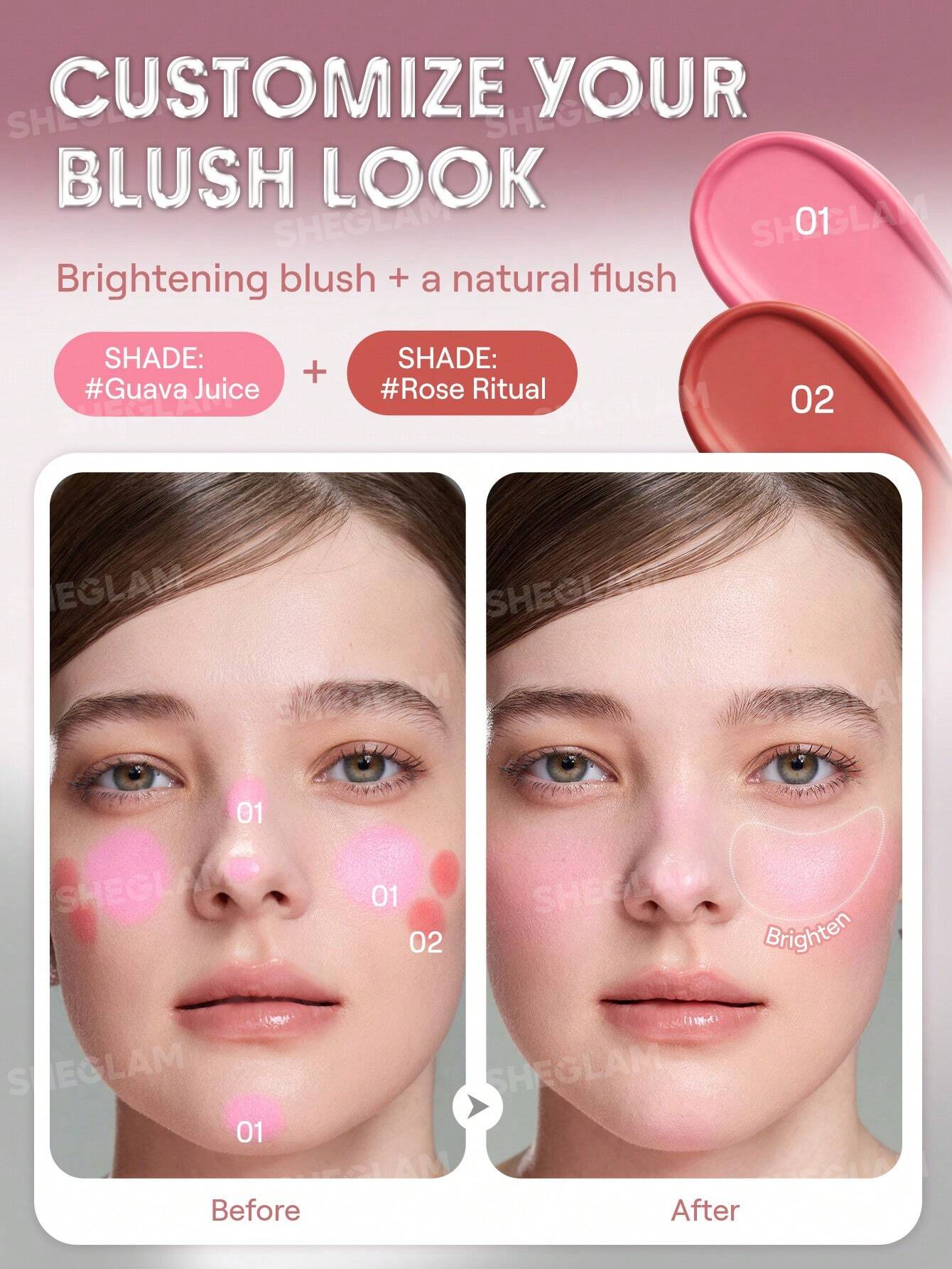 Buy Original SHEGLAM Buttery Bliss Blush Stick-Guava Juice - Online at Best Price in Pakistan