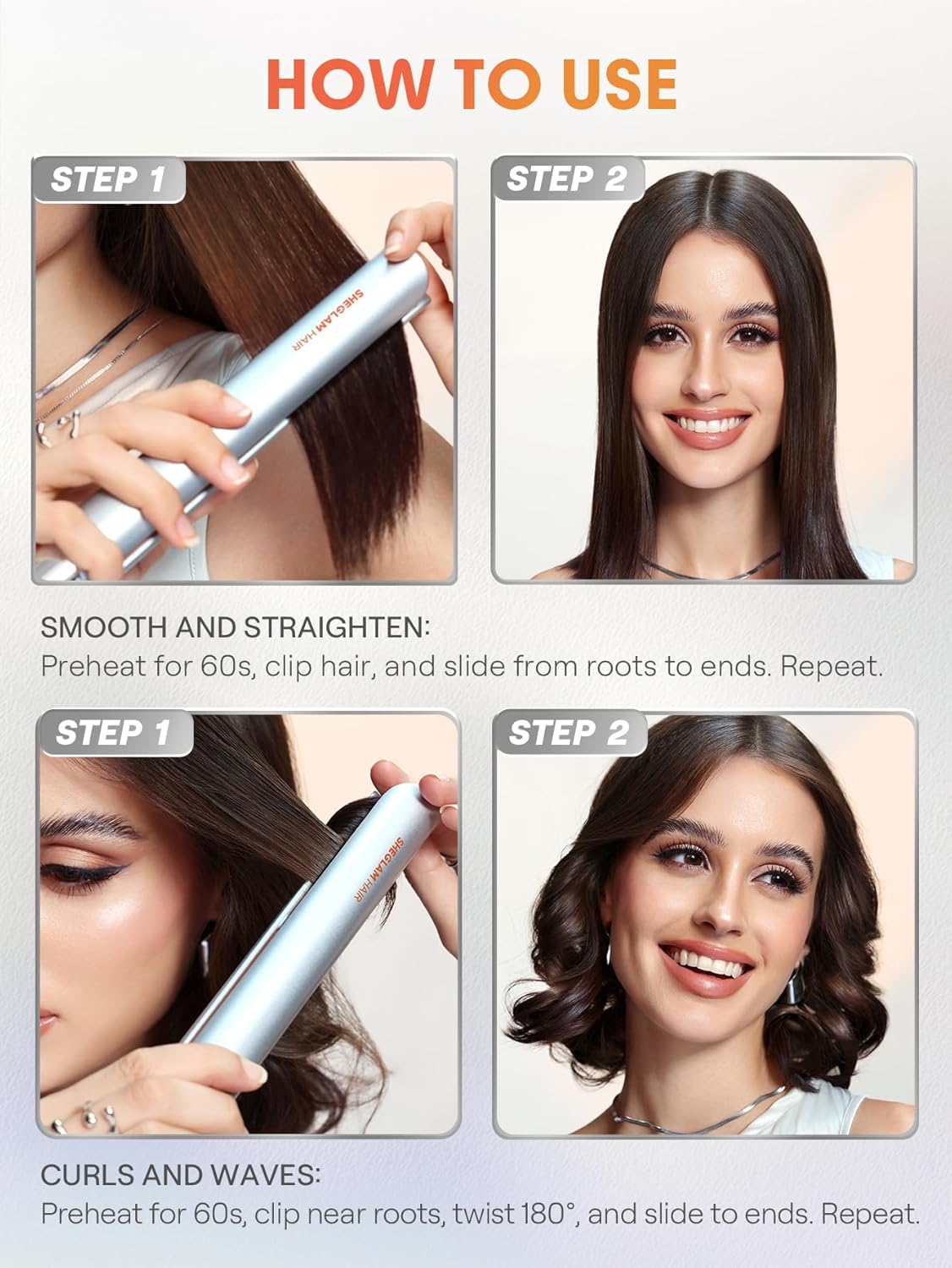 Buy Original SHEGLAM Hair Travel Buddy Mini Hair Straightener - Online at Best Price in Pakistan