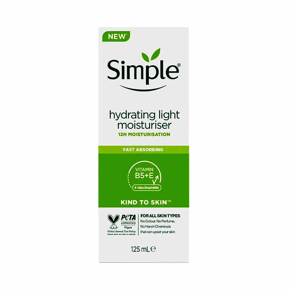 Simple Hydrating Light Moisturiser 125ml