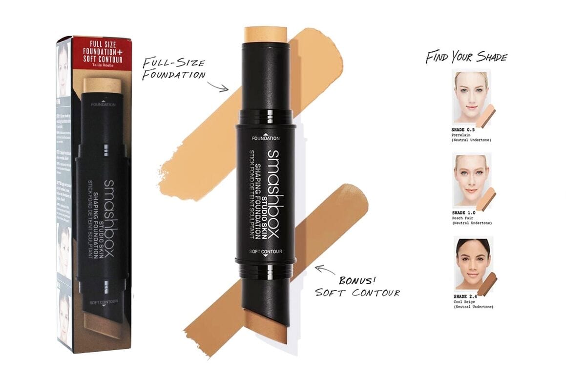 Buy Original SMASHBOX Studio Skin Shaping Foundation Stick 2.1 Light Golden Beige Soft Contour - Online at Best Price in Pakistan