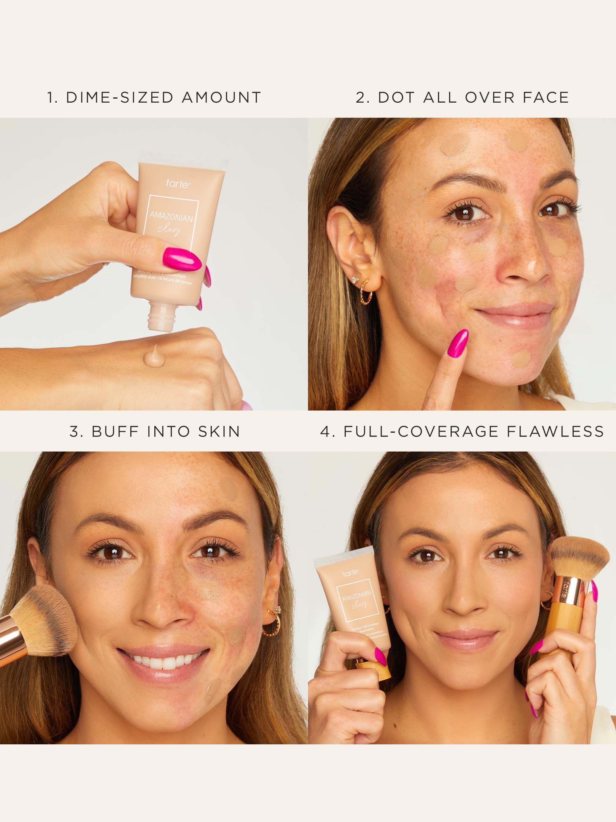 Buy Original Tarte Cosmetics Amazonian Clay Full Coverage Foundation 37N Medium Tan Sand - Online at Best Price in Pakistan