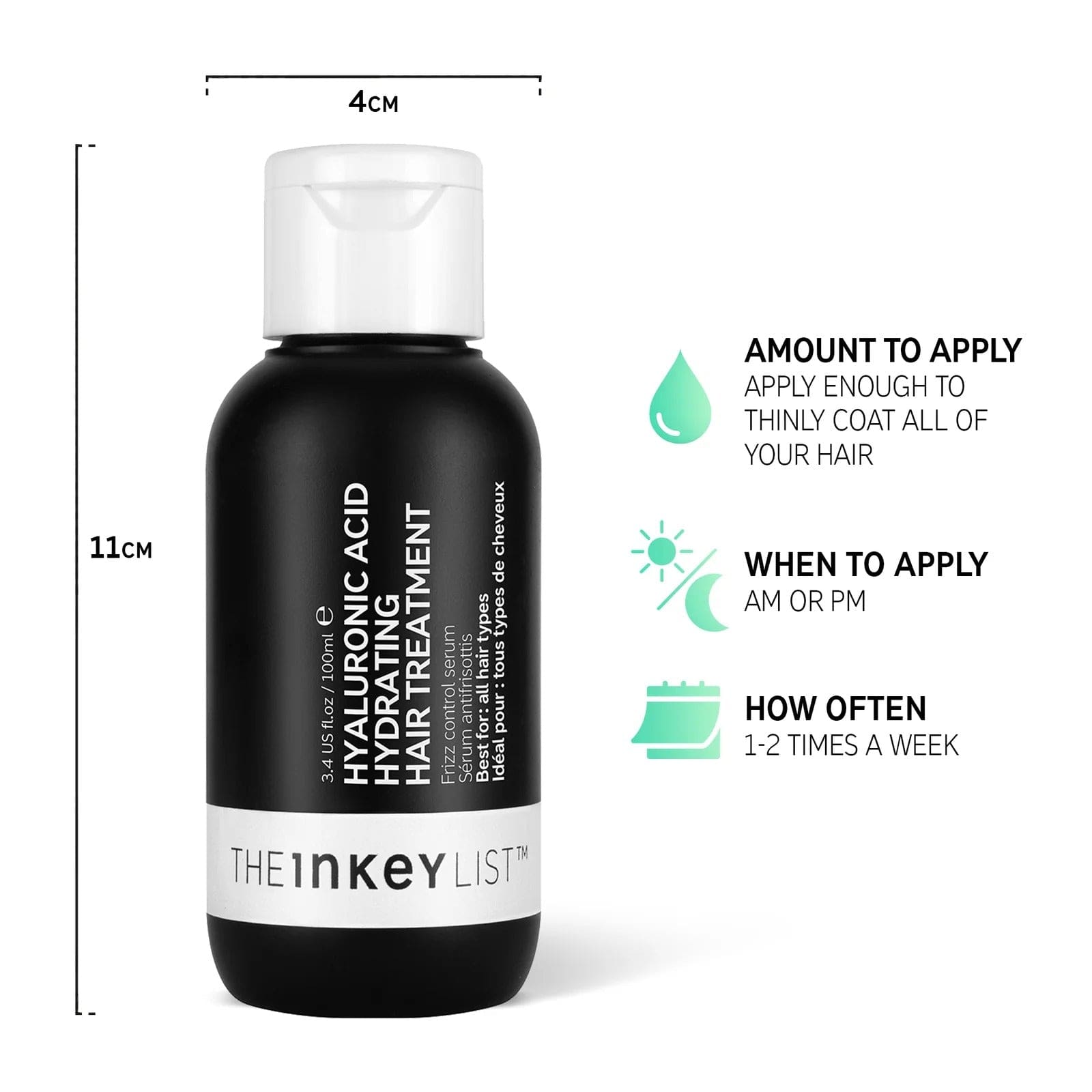 Buy Original The Inkey List Hyaluronic Acid Hydrating Hair Treatment 100ml - Online at Best Price in Pakistan