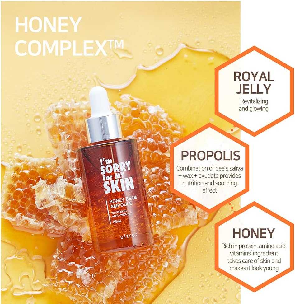 I’m Sorry for My Skin Honey Beam Ampoule