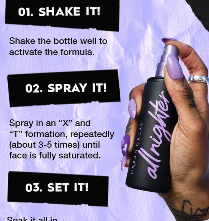 Buy Original Urban Decay All Nighter Long Lasting Makeup Setting Spray 118ml - Online at Best Price in Pakistan