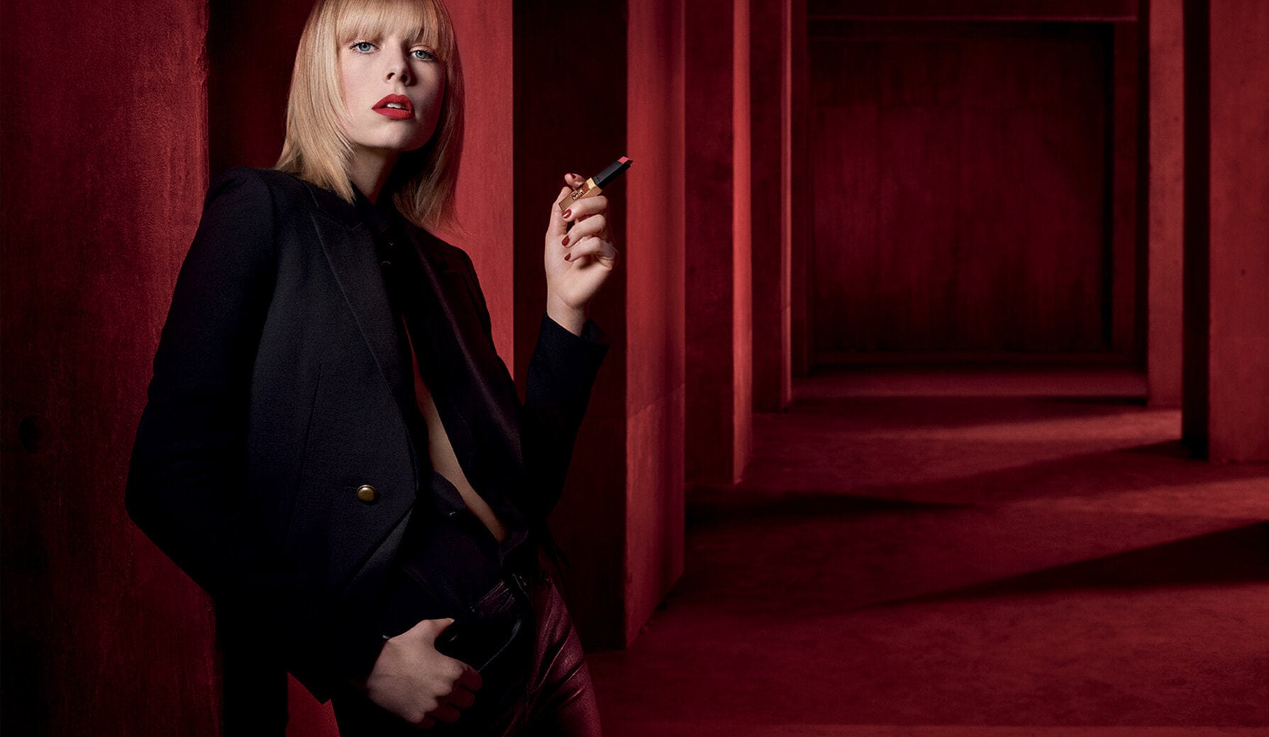 Buy Original Yves Saint Laurent Rouge Pur Couture The Slim Lipstick 10 Corail Antinomique - Online at Best Price in Pakistan