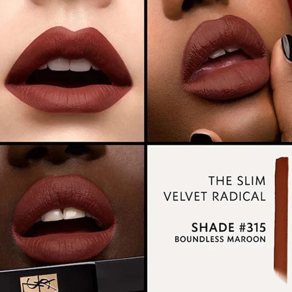 Buy Original Yves Saint Laurent Rouge Pur Couture The Slim Velvet Radical Lipstick 315 - Online at Best Price in Pakistan