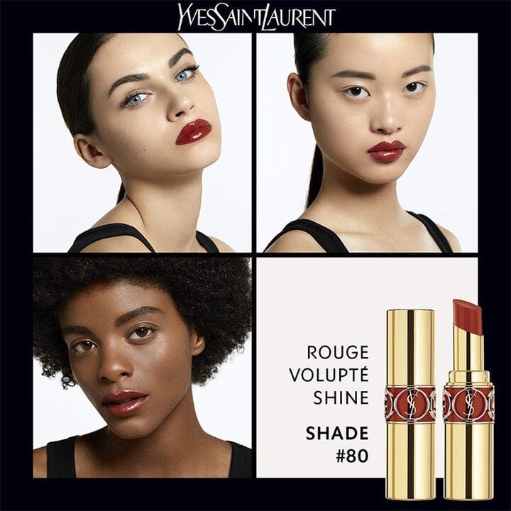 Buy Original Yves Saint Laurent Rouge Volupte Shine 80 Chili Tunique - Online at Best Price in Pakistan