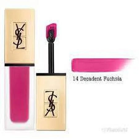 Buy Original Yves Saint Laurent Tatouage Couture Liquid Matte Lip Stain 14 Decadent Fuchsia - Online at Best Price in Pakistan