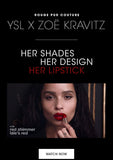 Buy Original Yves Yves Saint Laurent Zoe Kravitz Rouge Pur Couture 126  Lale's Red Satin Shimmer - Online at Best Price in Pakistan