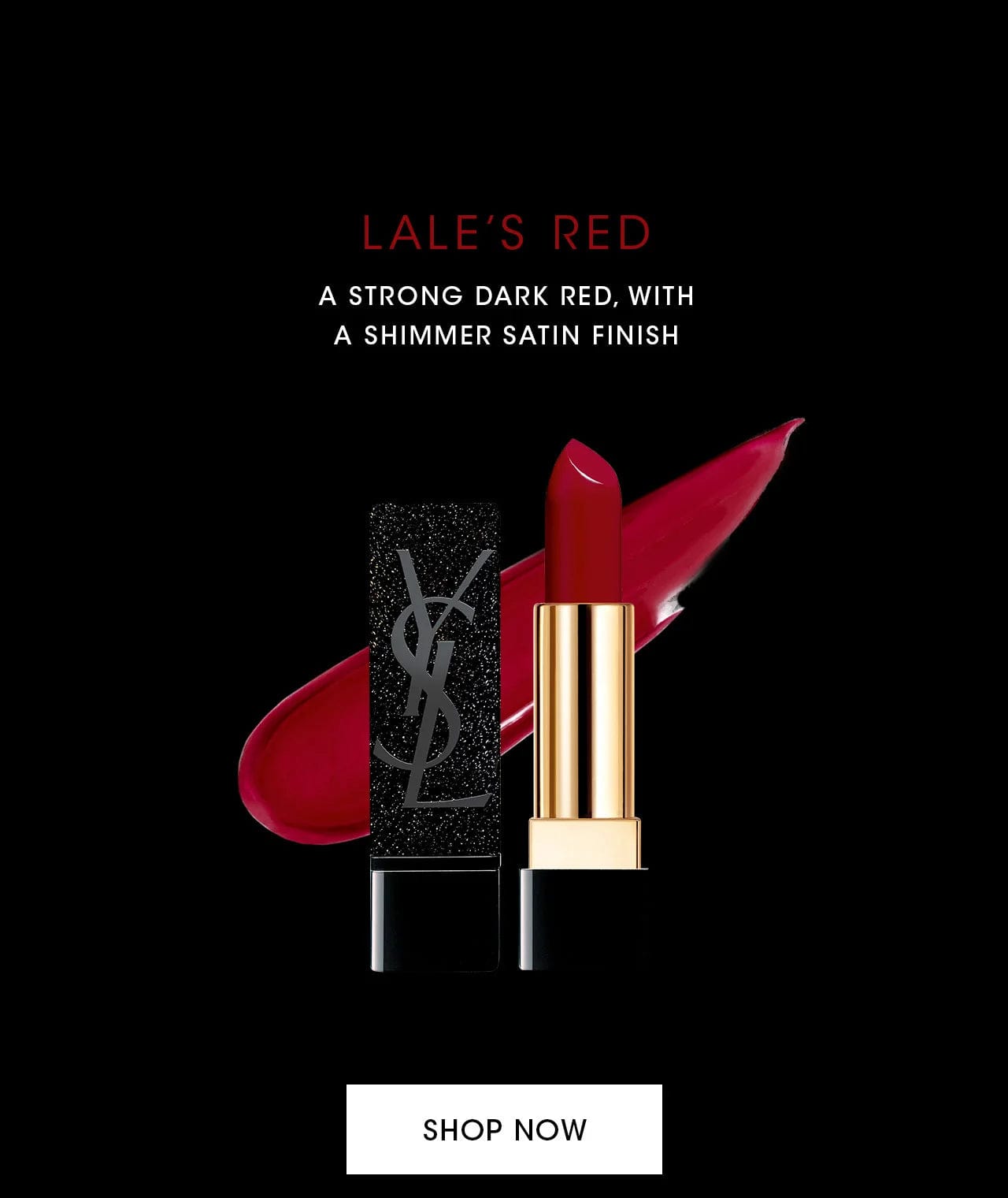 Buy Original Yves Yves Saint Laurent Zoe Kravitz Rouge Pur Couture 126  Lale's Red Satin Shimmer - Online at Best Price in Pakistan