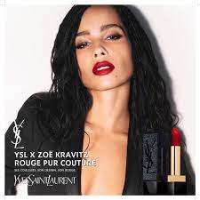 Buy Original Yves Yves Saint Laurent Zoe Kravitz Rouge Pur Couture Scout’s Red 124 Radiant Matte - Online at Best Price in Pakistan