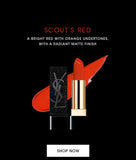 Buy Original Yves Yves Saint Laurent Zoe Kravitz Rouge Pur Couture Scout’s Red 124 Radiant Matte - Online at Best Price in Pakistan