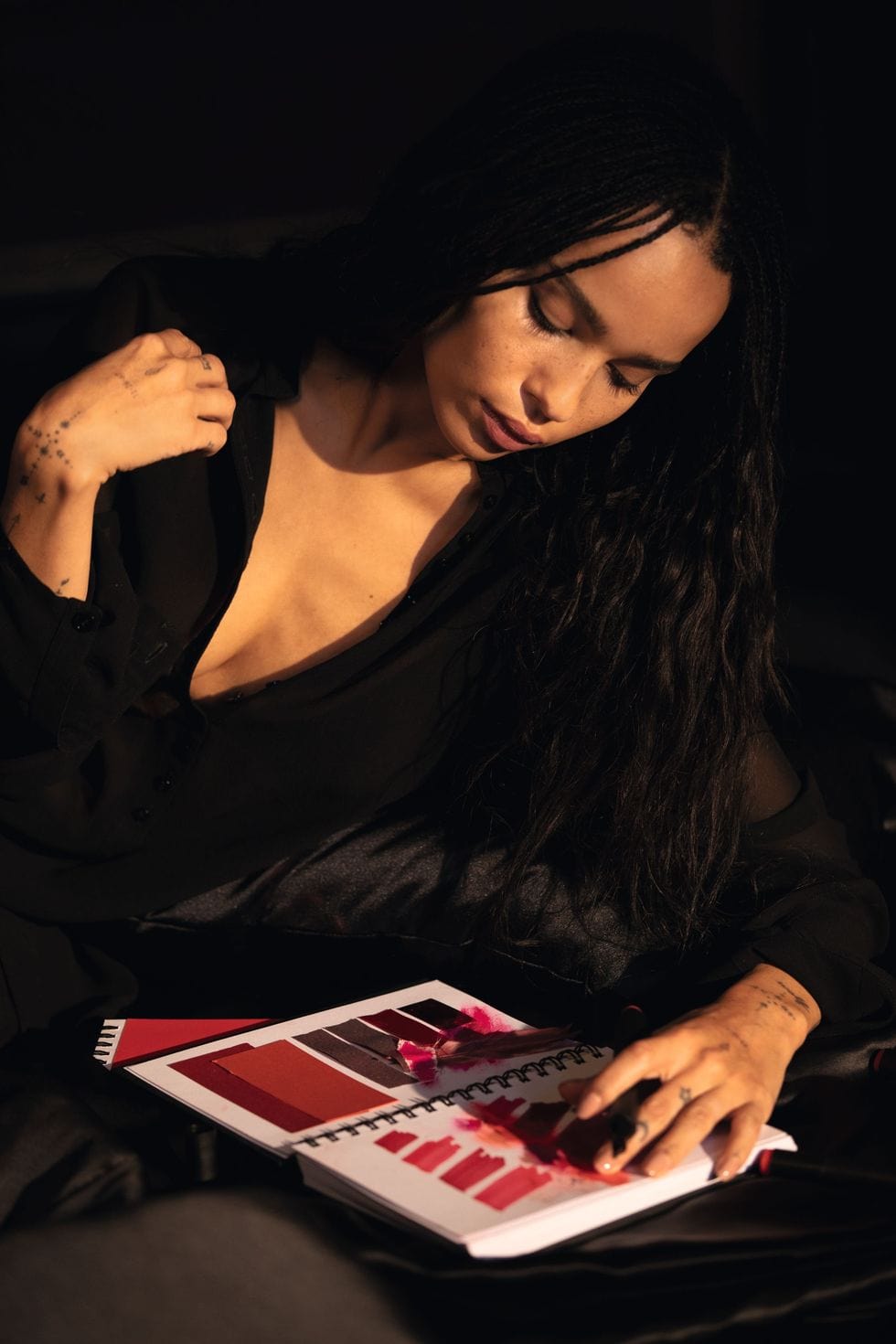 Buy Original Yves Yves Saint Laurent Zoe Kravitz Rouge Pur Couture Scout’s Red 124 Radiant Matte - Online at Best Price in Pakistan