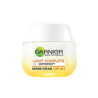 Garnier Light Complete Whitening Serum Cream - Yuzu Lemon