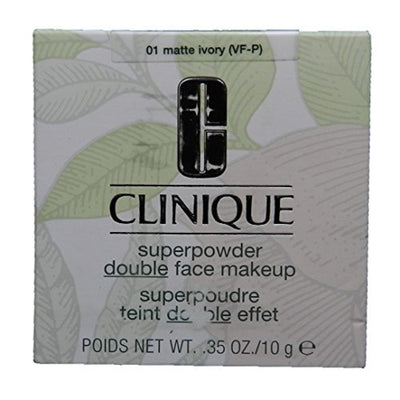 Clinique Superpowder Double Face Makeup - Dry Combination Skin - 01 Matte Ivory