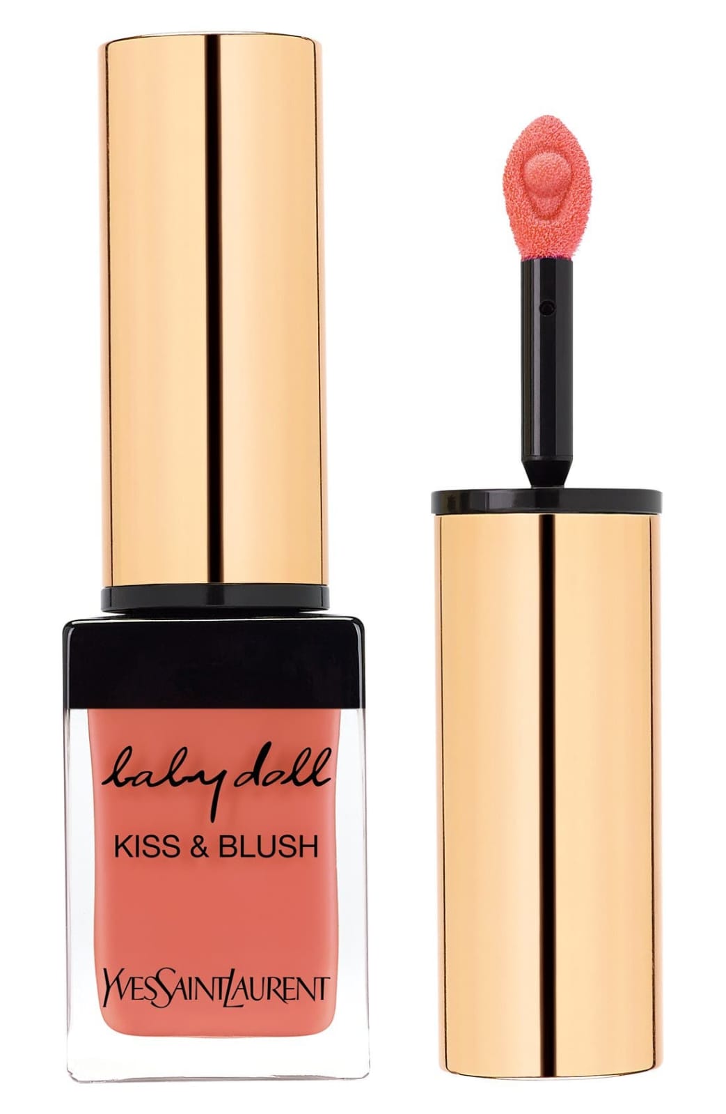 Yves Saint Laurent Baby Doll Kiss & Blush - # 7 Corail Affranchi Lip Gloss