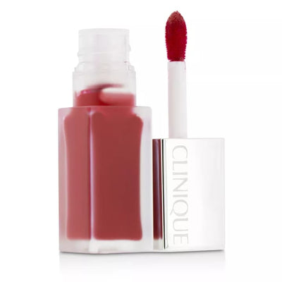 Clinique - Pop Liquid Matte Lip Colour + Primer - # 02 Flame Pop