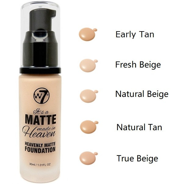 Buy W7 It's A Matte Made In Heaven Foundation | cosmeticsdiarypk 100% Original Beauty Products