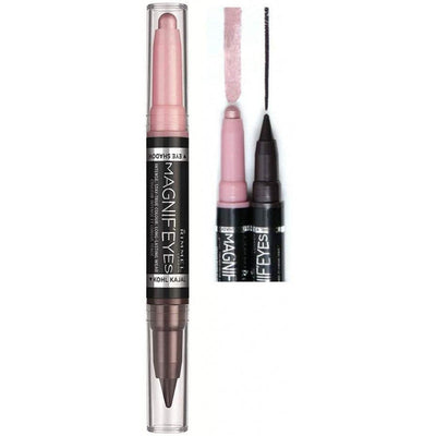 Rimmel London Magnif'Eyes Double Ended Shadow & Liner, 007, Pink