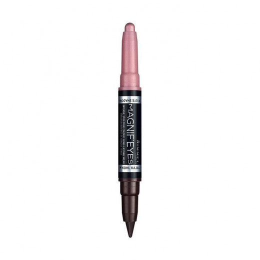 Rimmel London Magnif'Eyes Double Ended Shadow & Liner, 007, Pink