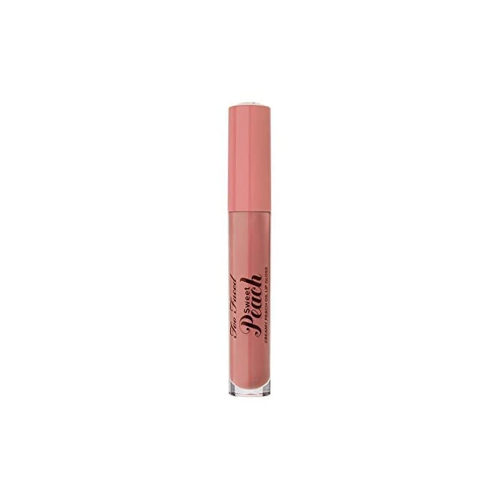 Too Faced Sweet Peach Creamy Lip Oil in Papa Don’t Peach