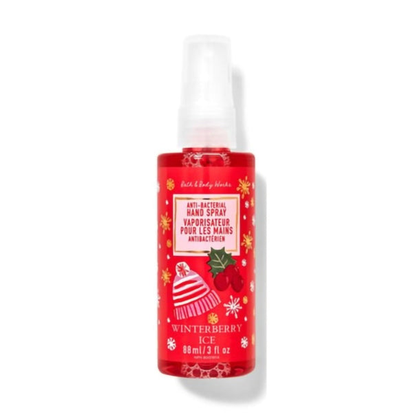 Bath & Body Works Anti Bacterial Hand Spray Winterberry Ice 88ml